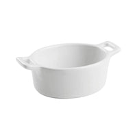 10 5X7 Cm Paderno Finger Food Mini Casserole in Porcelain