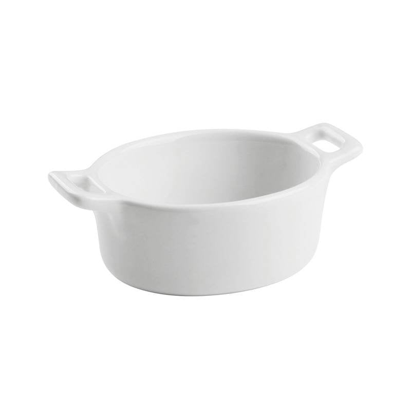 10 5X7 Cm Paderno Finger Food Mini Casserole in Porcelain