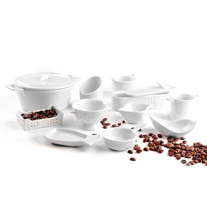 14 Cm Paderno Finger Food Servizio Monoporzione In Porcellana