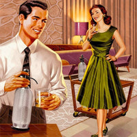 1 Litro Paderno Classic Soda Siphon in Stainless Steel