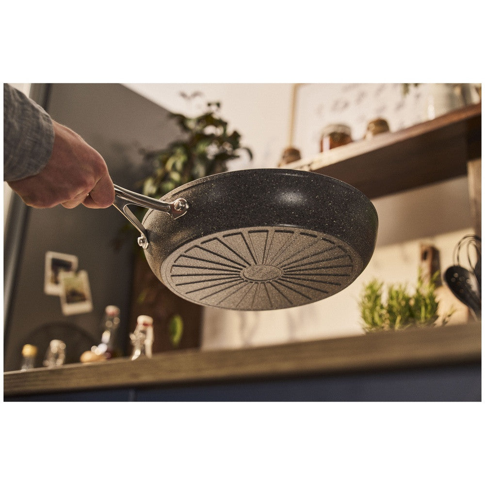 Ballarini Salina Ceramic anti-aanbak ondiepe pan in aluminium
