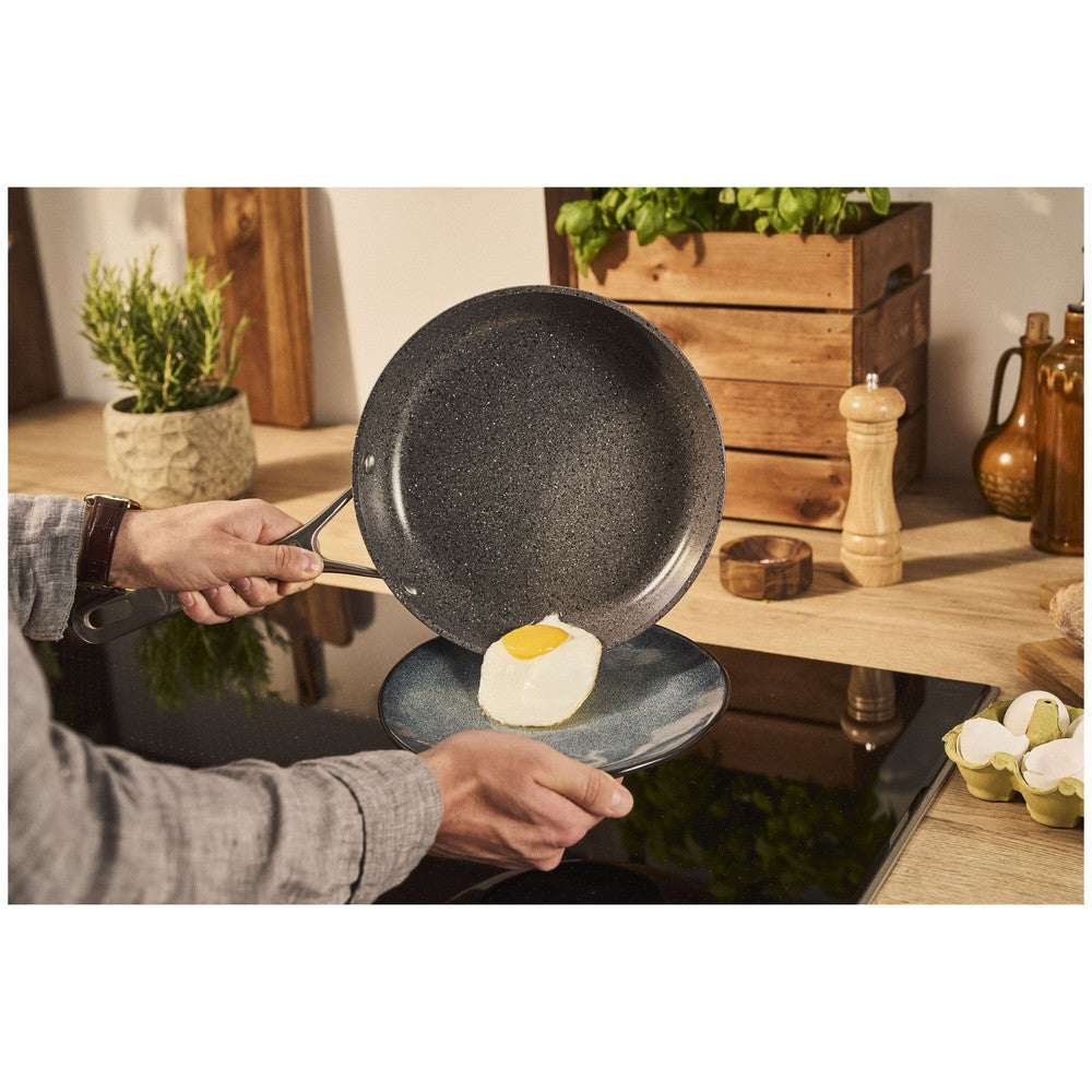 Ballarini Salina Ceramic anti-aanbak ondiepe pan in aluminium