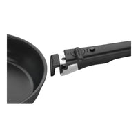 Zwilling Unlock Ceramic Titanium stapelbare pannenset met afneembare handgreep in aluminium - set 4 stuks