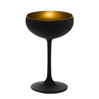 23 Cl Stolzle Lausitz Olympic Champagne Coupe In Glas Set van 6 Stuks