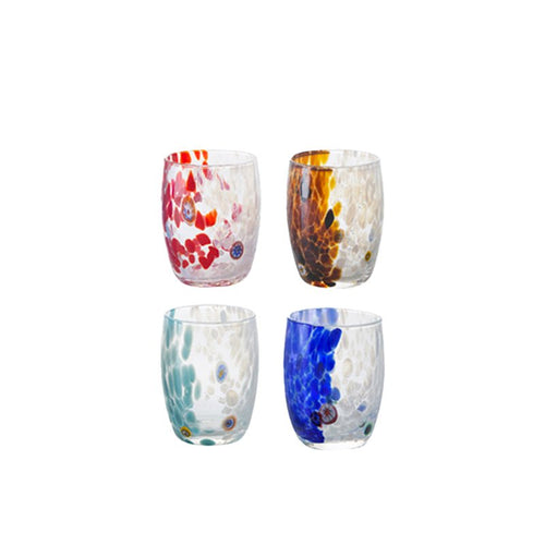 36 5 Cl Capri Water Glass in Glass Set 4 pcs