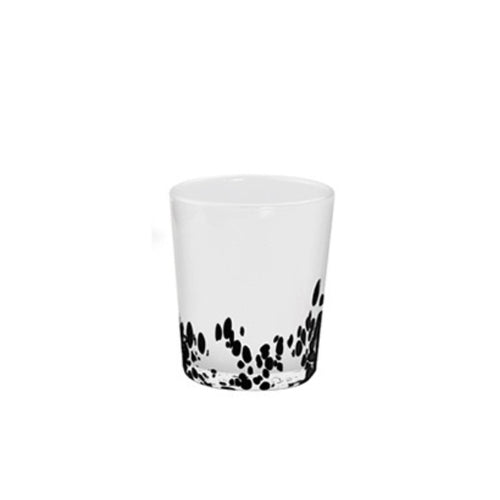 28 Cl Mariposa Speckled Water Glass In Glass Set 6 Pcs