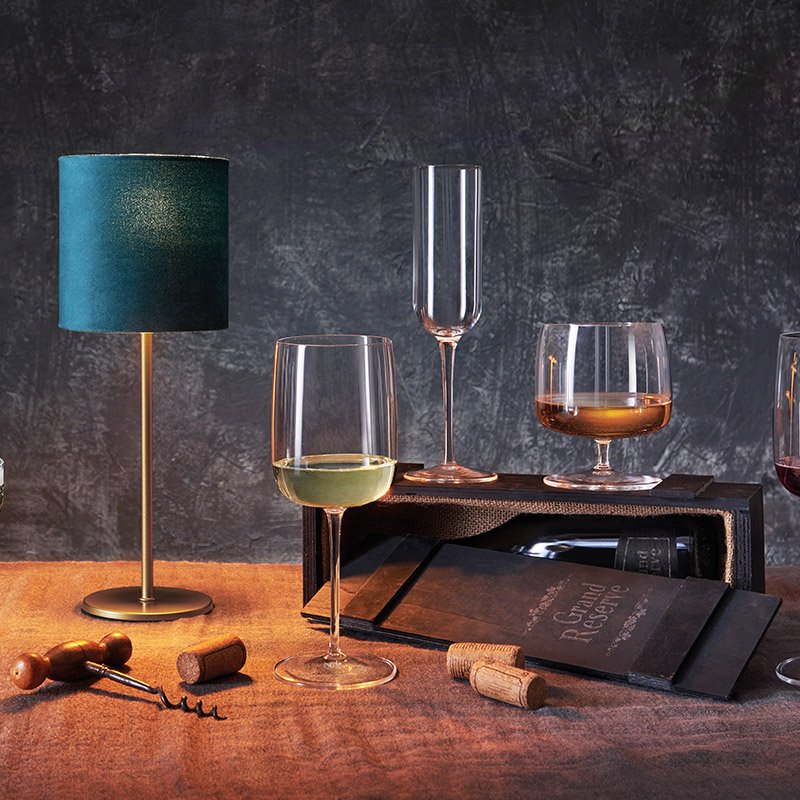 45 Cl Bormioli Luigi Vinalia Copa de vino blanco de vidrio Set de 6 piezas