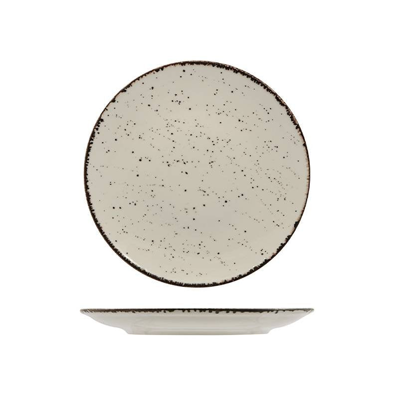 27 Cm Lioness Cromya Cream Assiette creuse en porcelaine