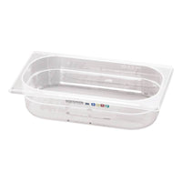 17.6 x 10.8 x H 10 cm - Paderno GN Series 15100 Cubeta GN 1/9 de polipropileno