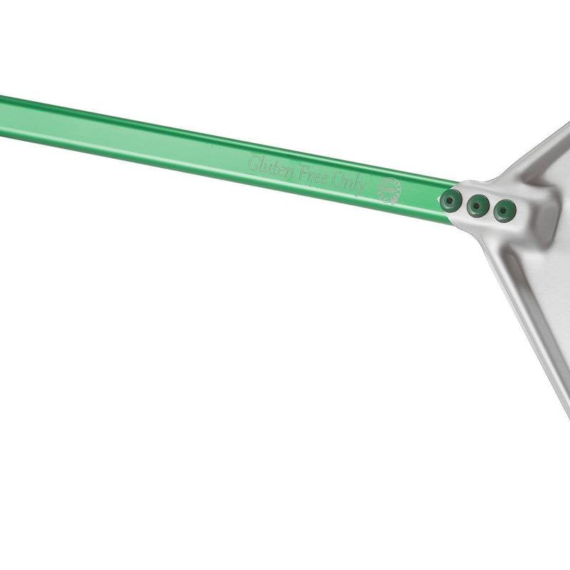 Paderno Perforated Square Pizza Peel in Anodised Aluminium