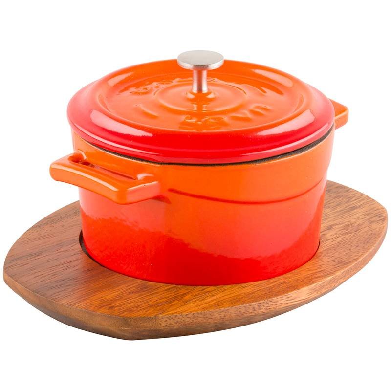 10 Cm Paderno Salvamanteles Para Casseruola Rotonda En Madera