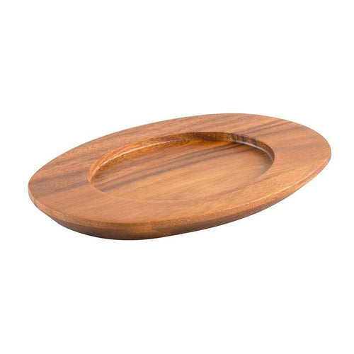 12X9 Cm Paderno Sottopentola Per Casseruola Ovale In Wood