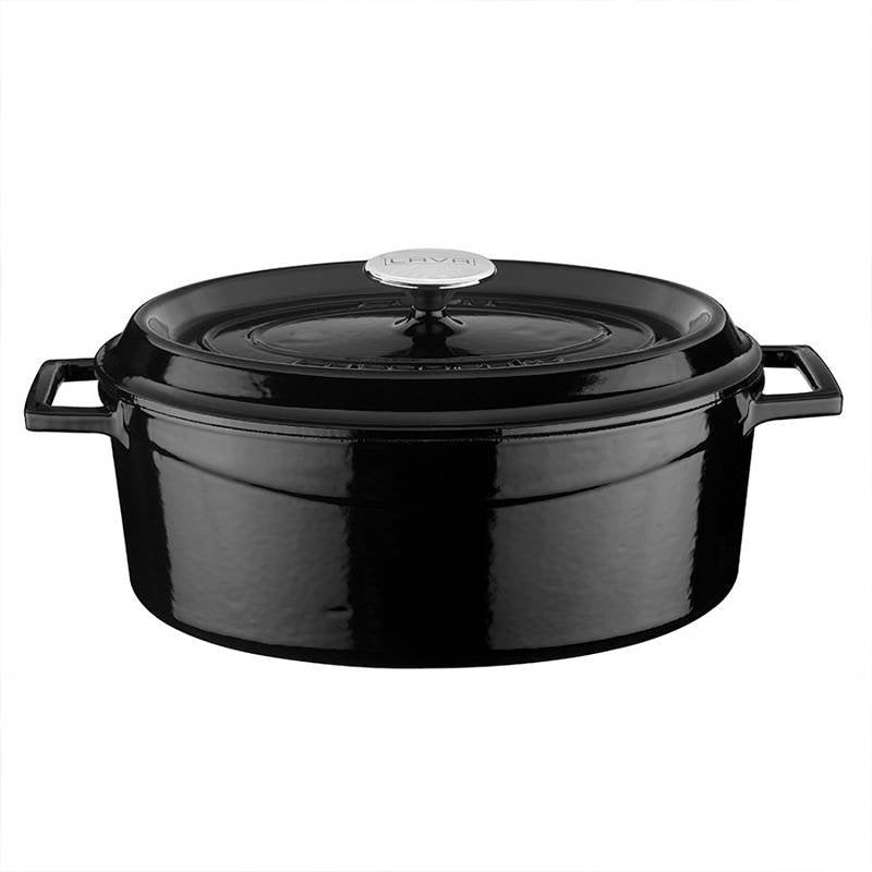 29 Cm Paderno Casseruola Ovale In Ghisa Smaltata