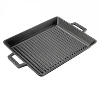 32X26 Cm Paderno Grill rectangulaire en fonte émaillée