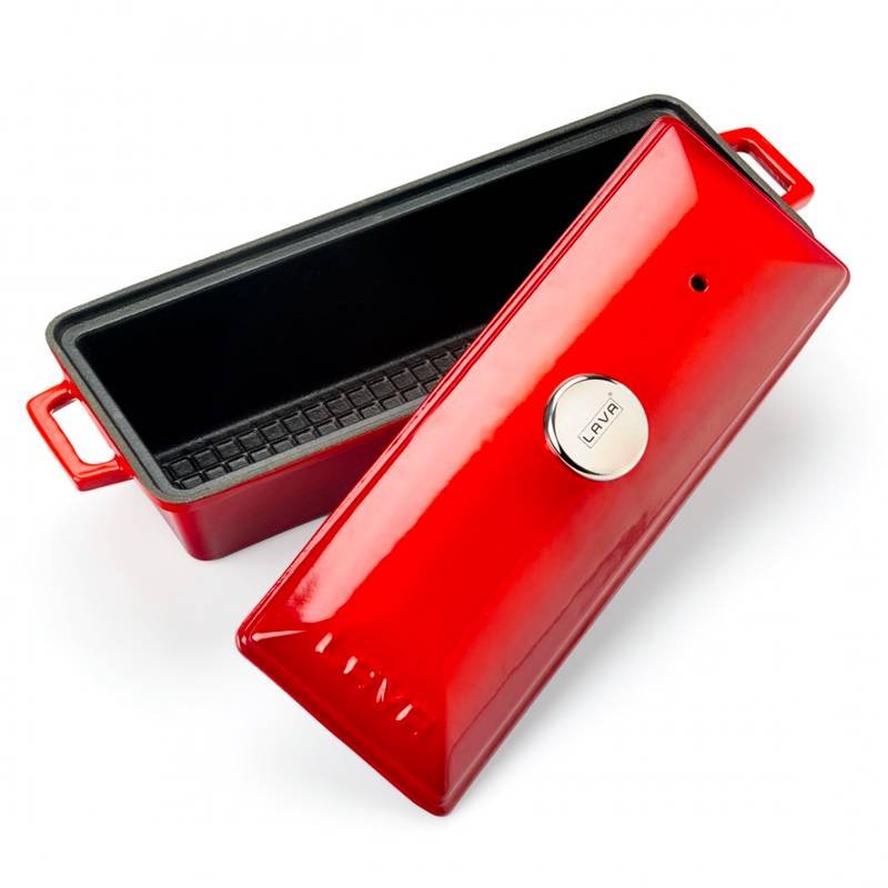 40X26 Cm Paderno Rectangular Baking Terrine in Enameled Cast Iron