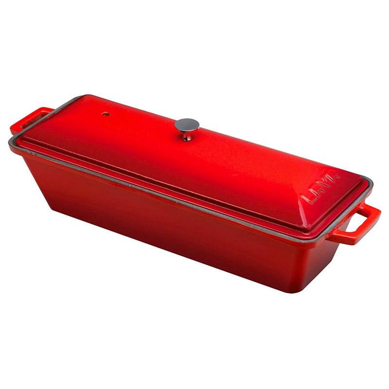 40X26 Cm Paderno Rectangular Baking Terrine in Enameled Cast Iron