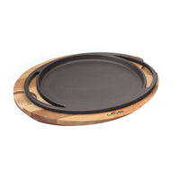 20 Cm Paderno Cast Iron Cookware Pizza Plate in Cast Iron