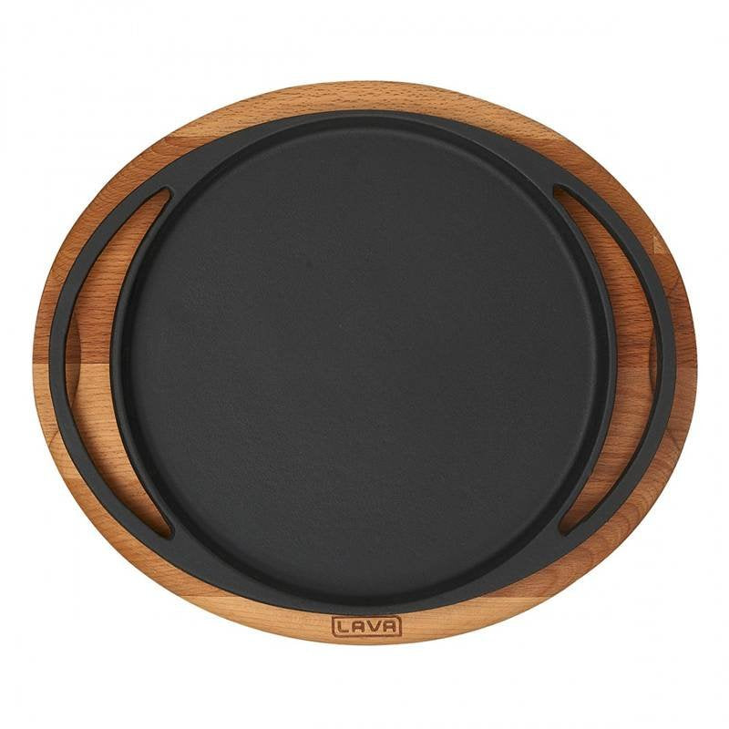20 Cm Paderno Cast Iron Cookware Pizza Plate in Cast Iron
