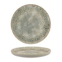 33 Cm Dust Assiette Plate en Grès Set 4 Pcs