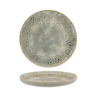 22 Cm Dust Assiette plate en grès Set 4 Pcs