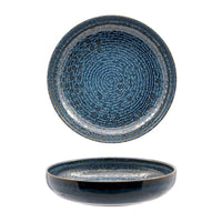 22 Cm Okeanos Piatto Fondo In Stoneware Set 4 Pz