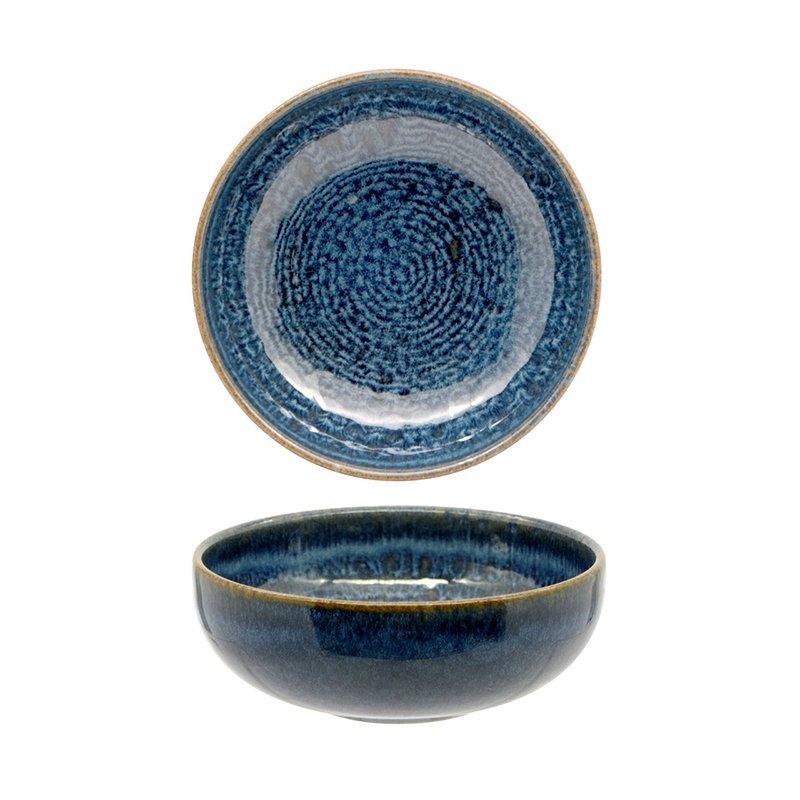 12 5 Cm Okeanos Cup In Stoneware Set 4 Pcs