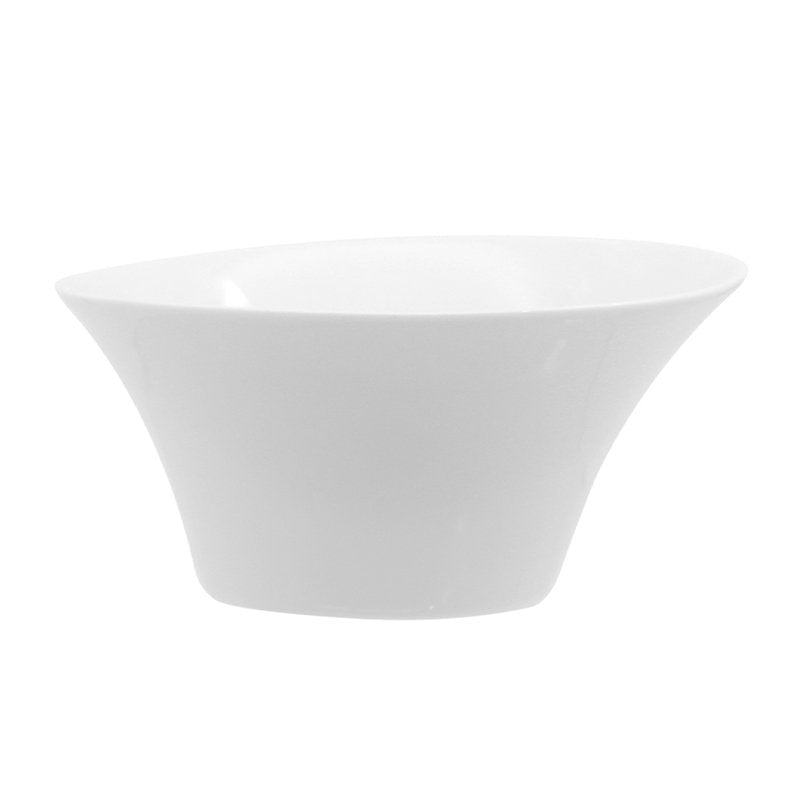 26 Cm Asymetrique Saladier en porcelaine