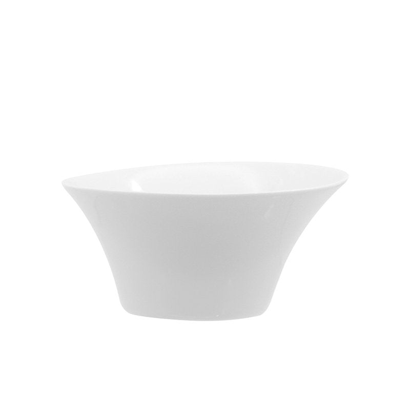 14 Cm Asymetrique Small Bowl In Porcelain Set 6 Pcs
