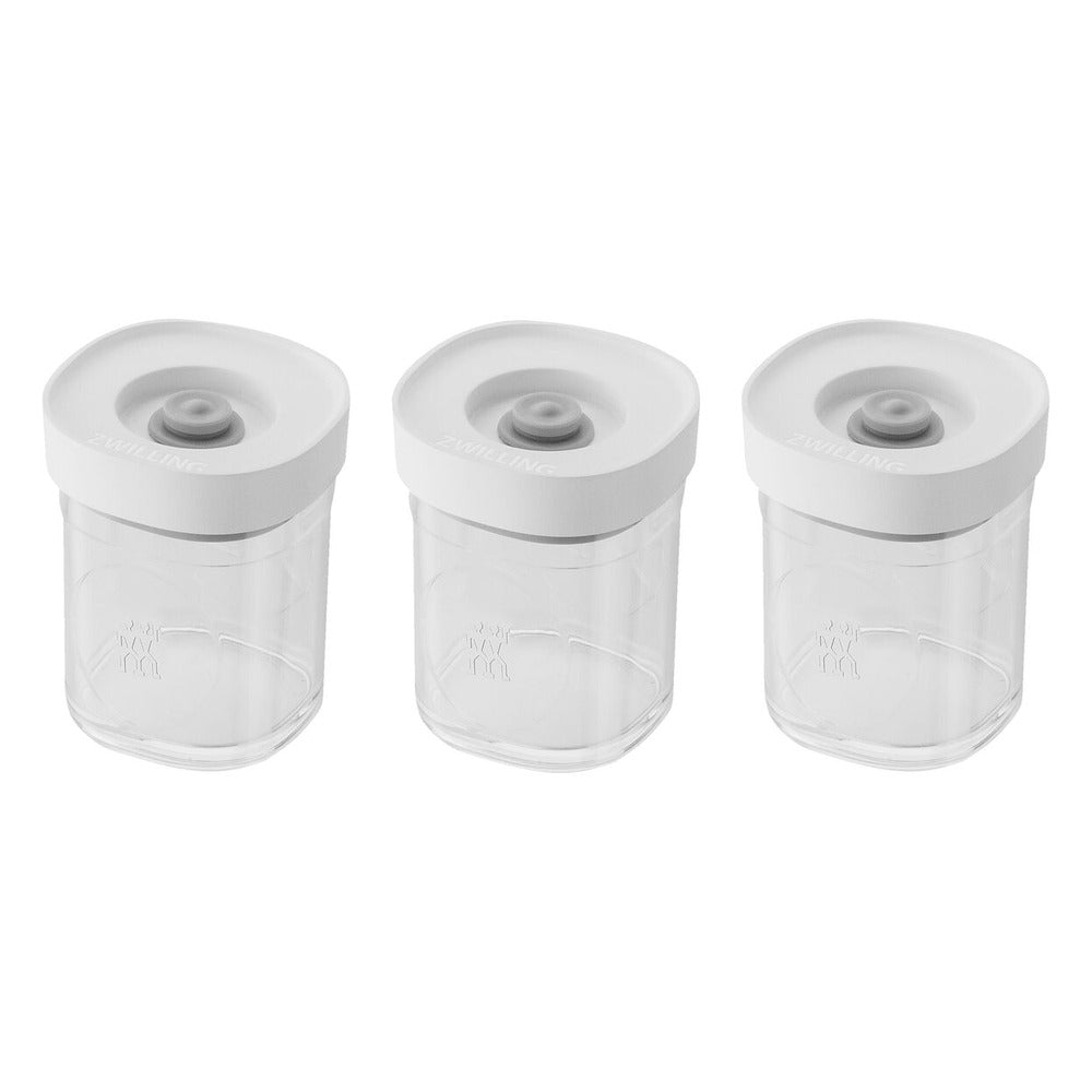 Zwilling Fresh & Save Cube Vakuum-Lebensmittelbehälter-Set aus Kunststoff - Set 3 Teile
