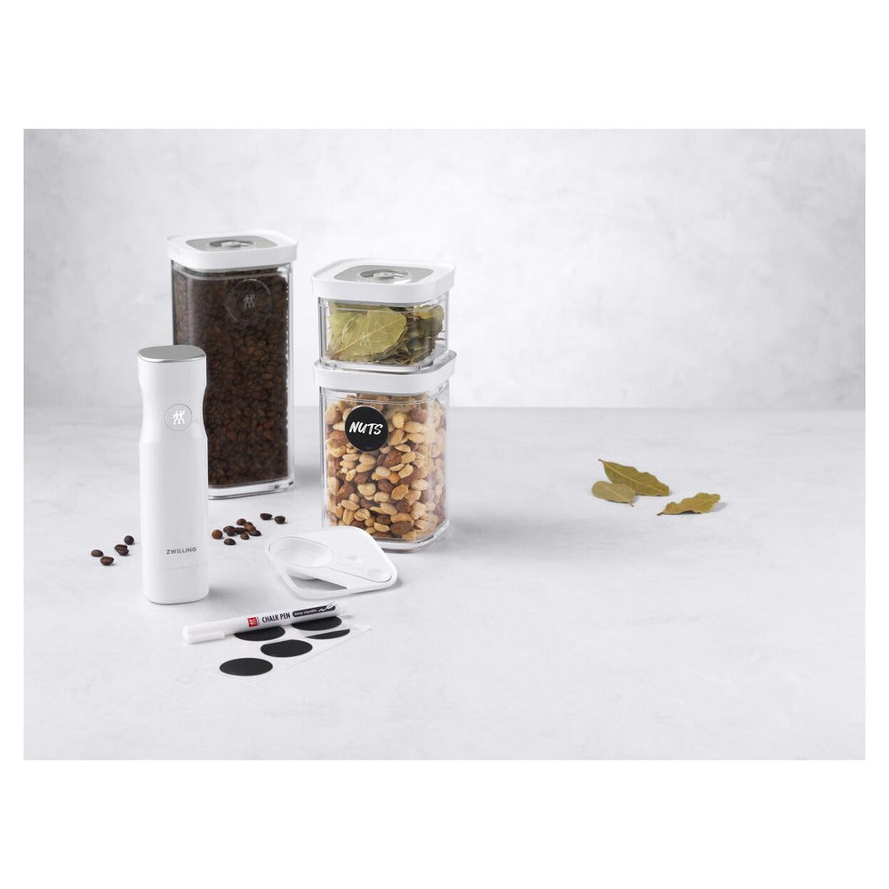 Zwilling Fresh & Save Cube vacuum container set with cordless pump in plastic - set of 6 pieces