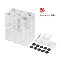 Zwilling Fresh & Save Cube Vacuum Container Set in Plastic - Set of 12 Pcs