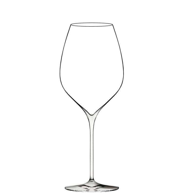 72 Cl Italesse Masterclass Xtreme Rode wijnglas van glas Set van 6 stuks