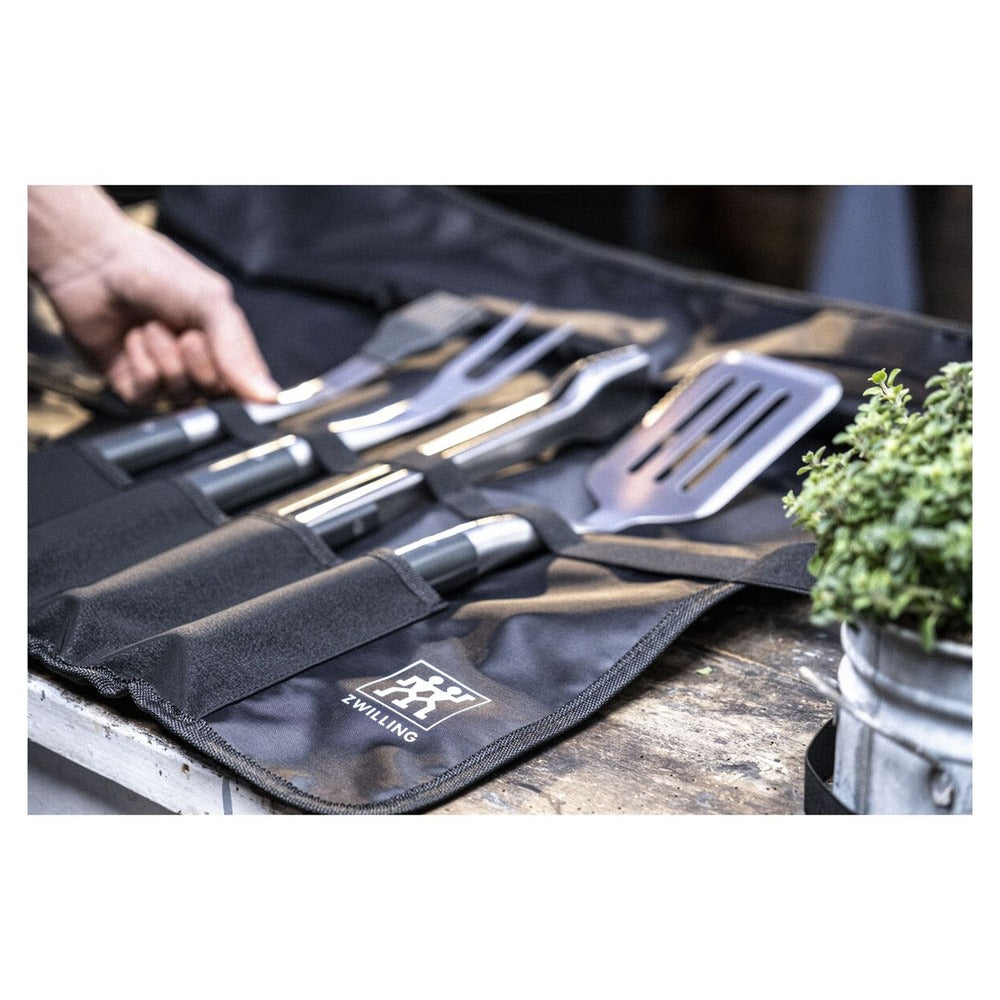 Zwilling BBQ+ Set d'accessoires barbecue en acier inox