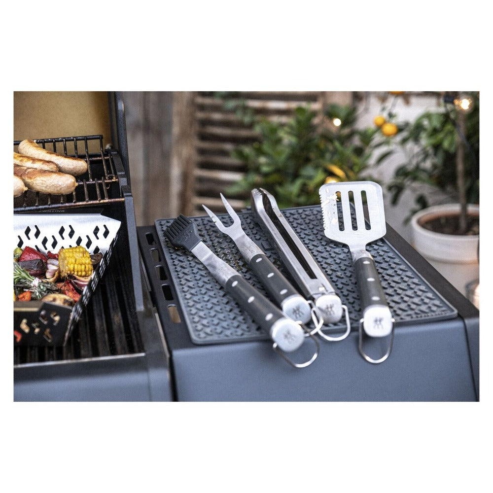 Zwilling BBQ+ Set d'accessoires barbecue en acier inox
