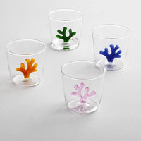 35 Cl Ichendorf Coral Reef Verre à eau corail en verre borosilicaté Set de 6 pièces