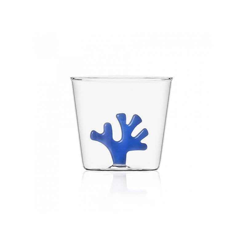 35 Cl Ichendorf Coral Reef Bicchiere Acqua Corallo In Vetro Borosilicato
