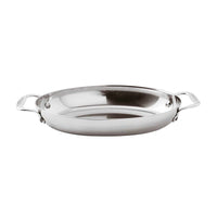 Paderno Series 12200 Sauteuse ovale en acier inoxydable 5-ply