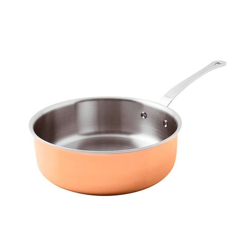 Paderno Serie 15600 Shallow Saucepan With Handle 3 Ply