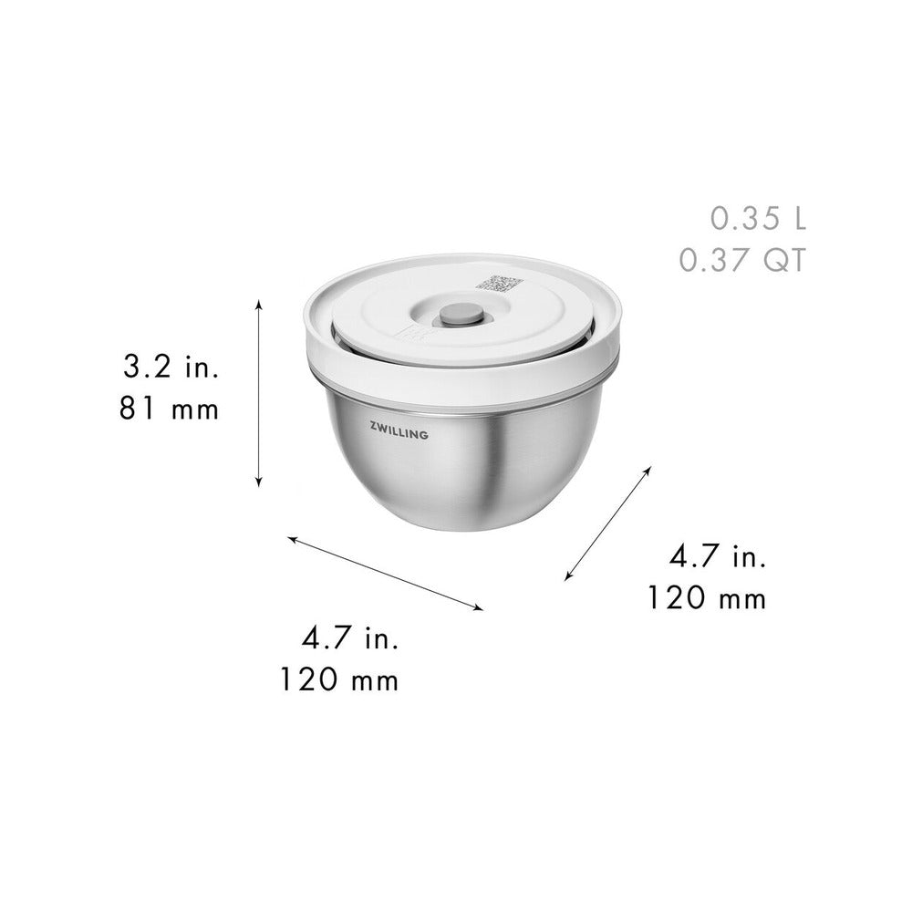 Zwilling Fresh & Save cuenco al vacío con tapa en acero inoxidable