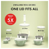 Zwilling Fresh & Save vacuum lid in ABS