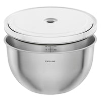 Zwilling Fresh & Save kom set met vacuumdeksels in roestvrij staal - set 6 stuks