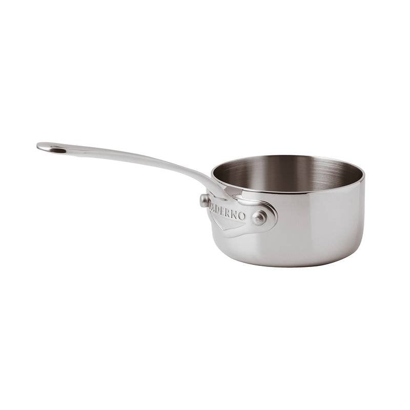 Paderno Series 12200 Miniature casserole haute avec manche en acier inoxydable