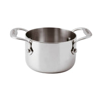10 cm - Paderno Series 12200 Miniature High Saucepan In Stainless Steel