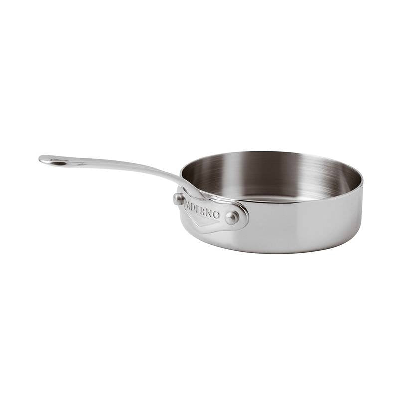 12 cm - Paderno Series 12200 Miniature Poêle Sauté En Acier Inoxydable