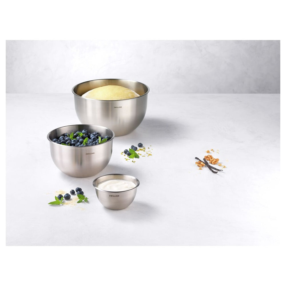 Zwilling Fresh & Save set bols en acier inoxydable - set 3 pièces