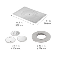 Zwilling Fresh & Save komaccessoireset van kunststof - Set van 5 st