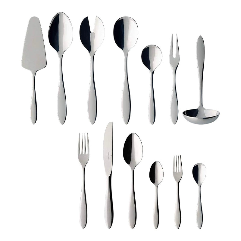 Villeroy And Boch Arthur Juego De Cubiertos En Acero Inoxidable Set 68 Piezas