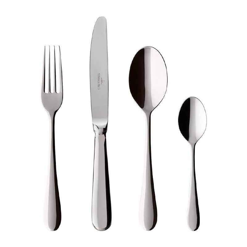Villeroy And Boch Oscar Service De Couverts En Acier Inoxydable Set 24 Pièces