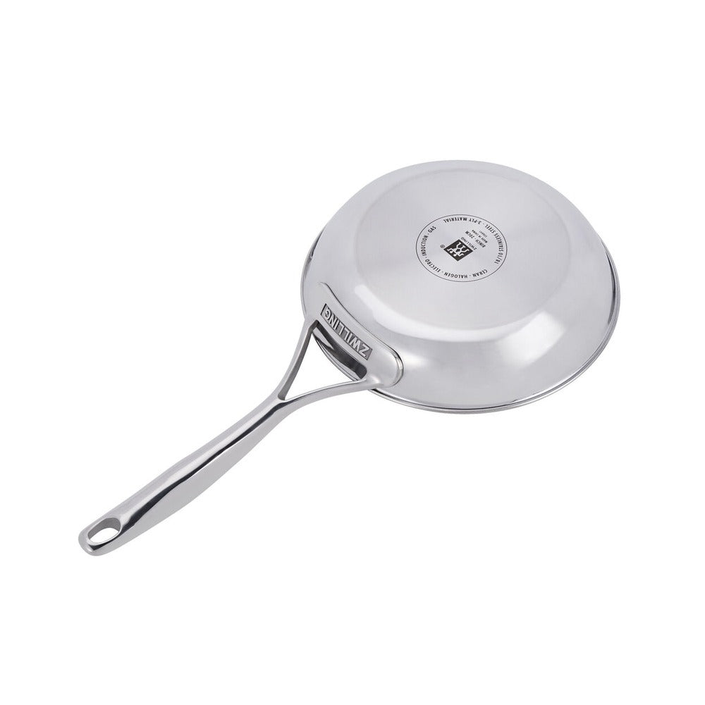 Zwilling Peak anti-aanbak ondiepe pan in roestvrij staal met Ceraforce Hycoat coating