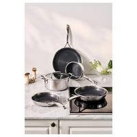 Zwilling Peak anti-aanbak ondiepe pan in roestvrij staal met Ceraforce Hycoat coating